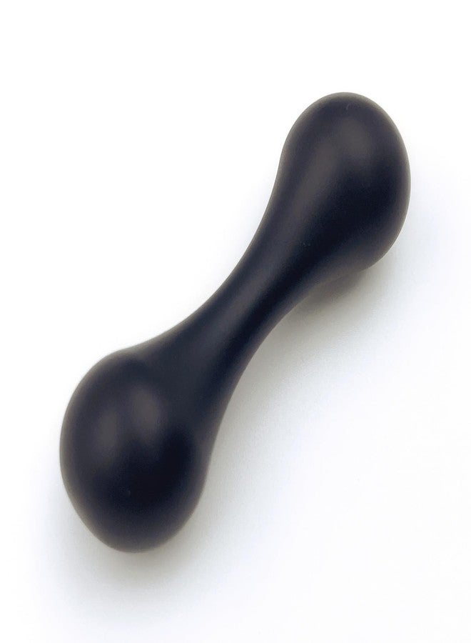 LXQQFUN Knucklebone Skill Toys, Small Bone Toys, Made of Metal, Portable EDC Fingers Fidget Toys, Gifts for Skill Players (Aluminium/Black) - Image 2